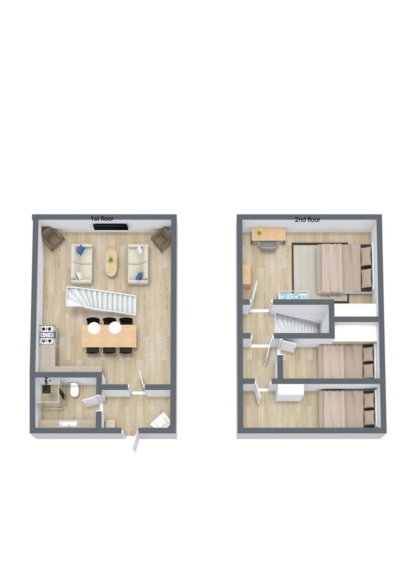 Stylish Duplex In N * Copenhaga